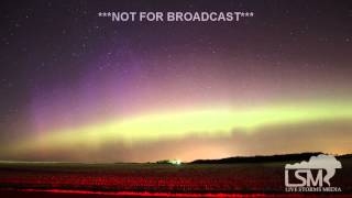 preview picture of video '3-17-15 Watertown, WI Aurora *Nick Stewart*'