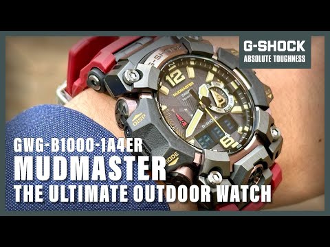 Unboxing The Casio Mudmaster G-Shock GWG-B1000-1A4ER