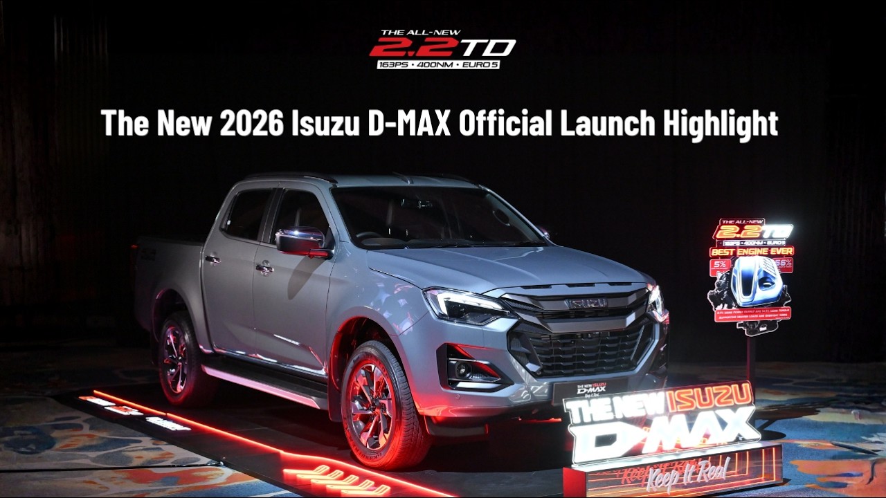 The New 2026 Isuzu D-MAX Official Launch Highlight