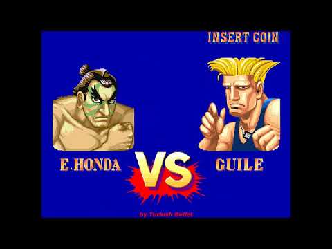 Street Fighter II' Turbo: Hyper Fighting (Arcade) - (Longplay - Edmond Honda | Hardest Difficulty)