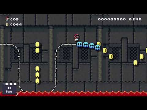 Super Mario Maker 2 – Level 45: Lava Rising - Walkthrough