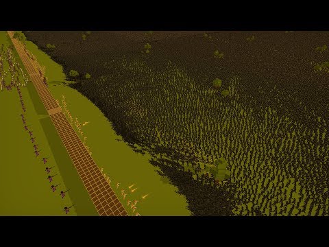 BIG WALL vs 1 MILLION ZOMBIES - SwarmZ