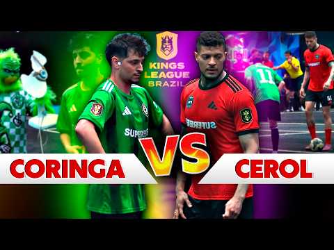 CORINGA vs CEROL X1 NA KINGS LEAGUE | LOUD vs FLUXO !!