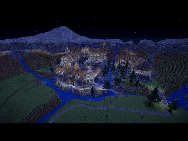 Средиземье карта майнкрафт