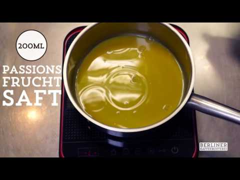 Maracuja-Tarte - Rezepte aus der Berliner Kaffeerösterei Manufaktur