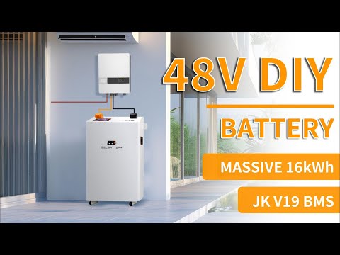 Assembled16KWH LiFePO4 Battery (Step-by-Step Guide) – EEL 48V Vertical JK V3 Box