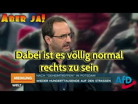 "Es ist völlig normal, rechts zu sein." AfD - normal eben! 🥳