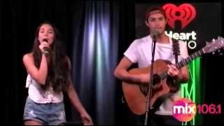 Alex &amp; Sierra - Scarecrow (Acoustic live at Mix 106.1)