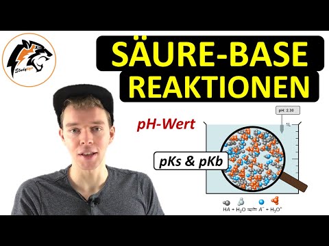 Säure-Base-Reaktionen – (pH-/pKs-/Ks-Werte) | Zusammenfassung