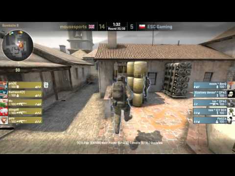[UKCSGO]  22.11.12 - Mousesports vs ESC @ DreamHack Winter 2012