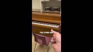 Transforming a piano for an elementary school.