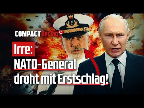 Irre: NATO-General droht mit Erstschlag!💥