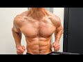 Flexing Muscles after Workout