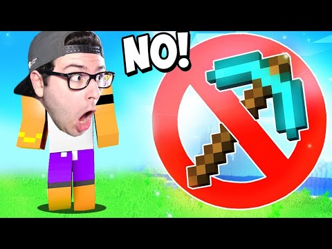 HO GIOCATO A MINECRAFT SENZA ATTREZZI !