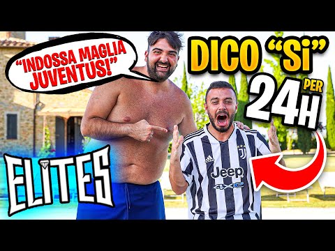 I SAY "YES" TO THE ELITES FOR 24 HOURS!