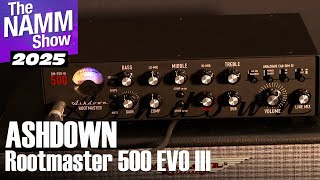 Video thumbnail for Ashdown RM EVO III 500 Rootmaster | NAMM 2025 by Premier Guitar
