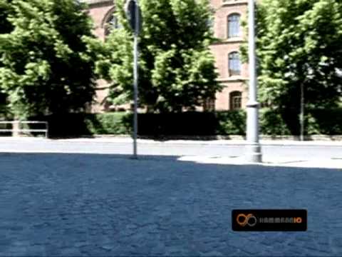 Eisleben: Blick von Ecke Schlossplatz/Poststrasse zum ehem. Schloss