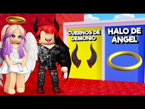 JUGAMOS la TORRE TROLL de QUÉ PREFIERES versión ANGEL VS DEMONIO en Roblox