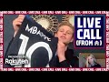 DE JONG shows his JERSEY COLLECTION (LIVE CALL presented by Rakuten)