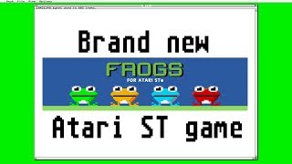 New Atari ST game coming soon! Frogs (Atari ST)