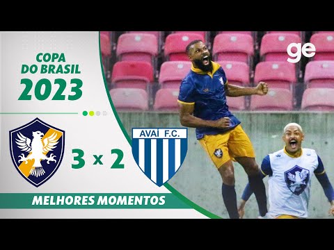 Gols e lances de Retrô x Avaí