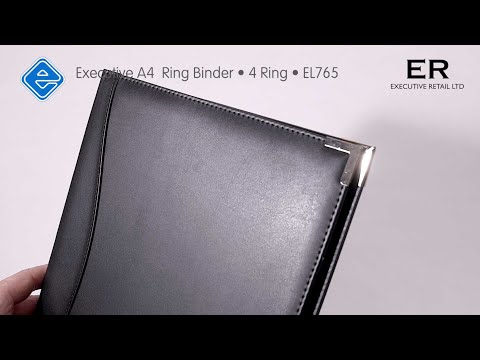 EL765 Esposti A4 4 ring binder