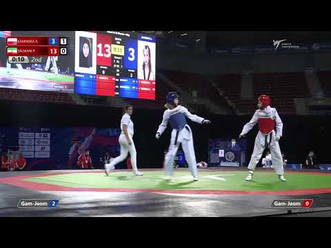 318 R16 Women  44kg POL KAMINSKA A  IRI SALMANI P