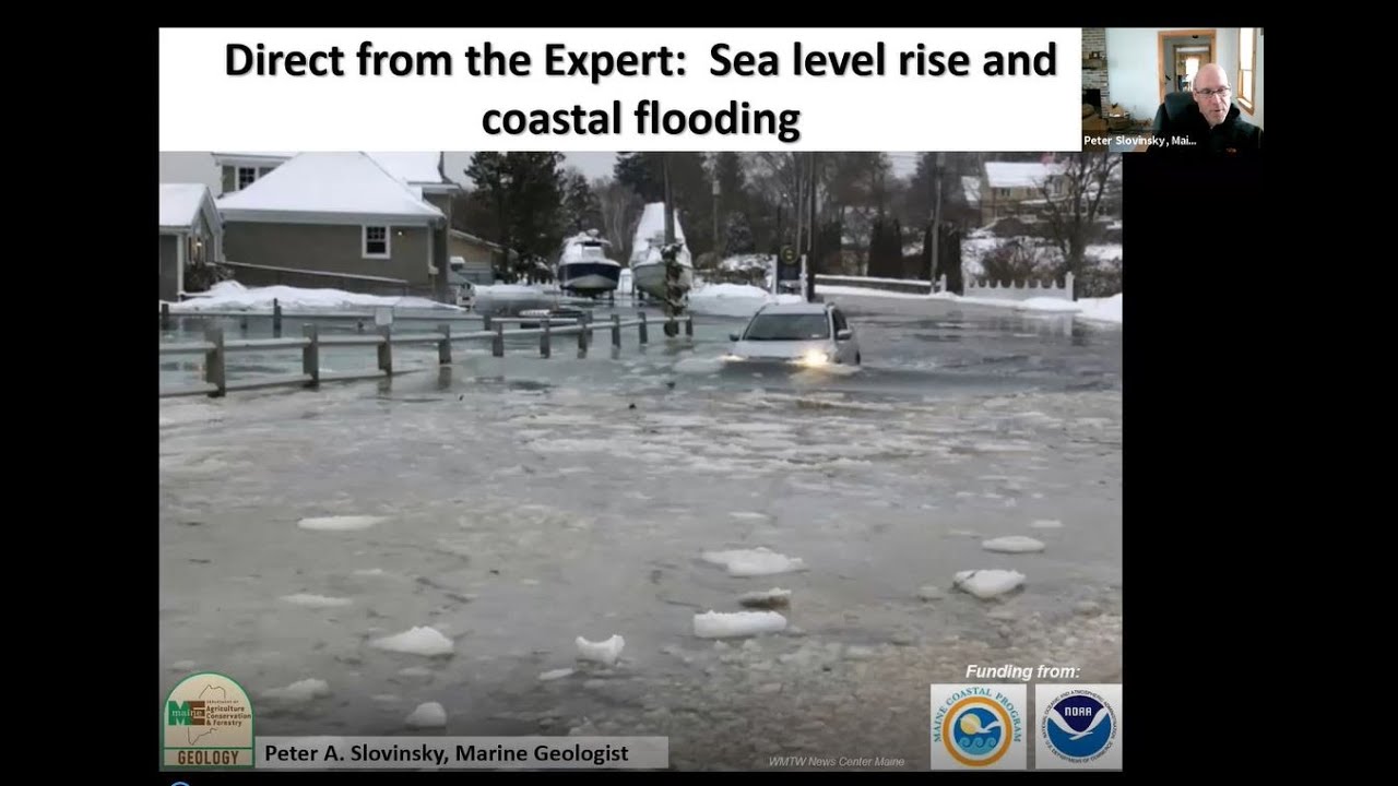Sea Level Rise & Coastal Flooding with Maine Geological Survey
