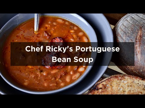 Portuguese Bean Soup | Around the World in a Bowl of Soup with Chef Ricky