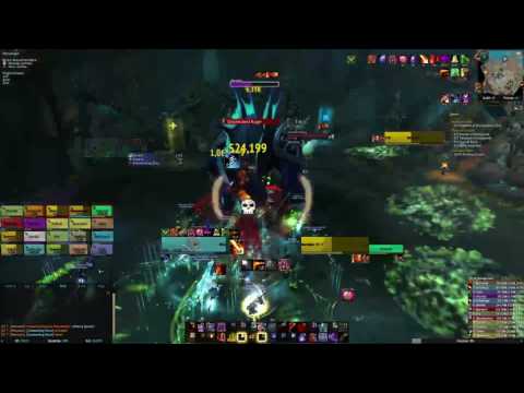 Raiding Rainbows vs Mythic Harjatan - Fire Mage Pov
