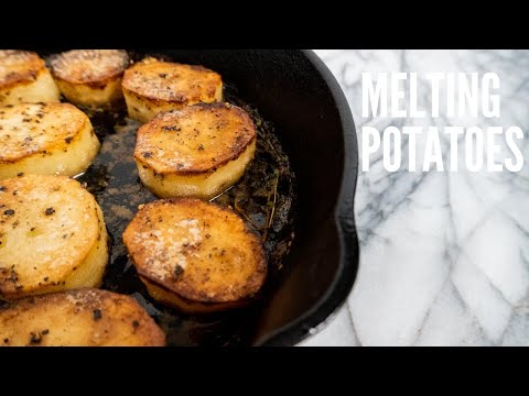How to make Melting Potatoes | Easy Fondant Potatoes Recipe