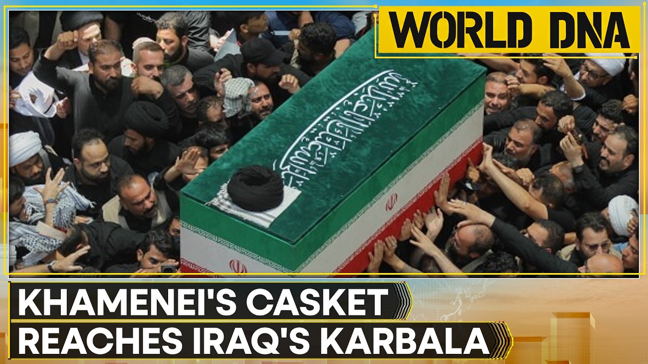 Ali Khamenei Funeral: Hezbollah Mourners Vow Resistance After Khamenei's killing  | WION World DNA