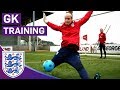 Great Shot-Stopping Blocks in Technical Drill | Goalkeeper Training | Lionesses