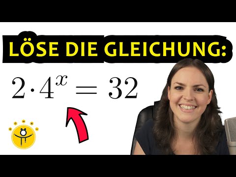 EXPONENTIALGLEICHUNGEN lösen mit LOGARITHMUS einfach erklärt