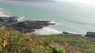 preview picture of video 'Mortehoe tide timelapse of Grunta Beach and Woolacombe'