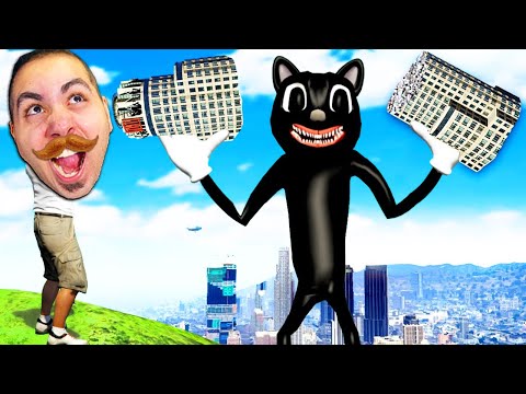 COME TRASFORMARSI IN CARTOON CAT SU GTA5!!
