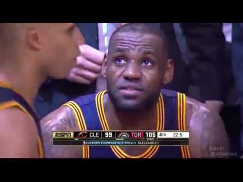 Kyle Lowry Ices the Game  Cavaliers vs Raptors  Game 4  May 23, 2016  2016 NBA Playoffs