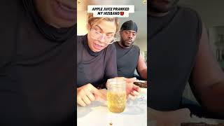 JUICE PRANK ON HUSBAND 😂 FUNNY #funny #humour #comedy