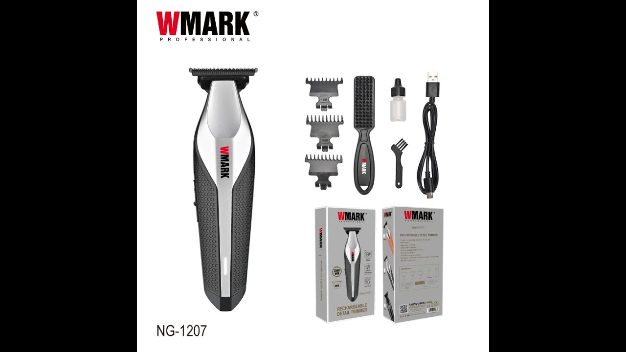 WMARK Tondeuse à cheveux professionnelle NG-1207 video thumbnail