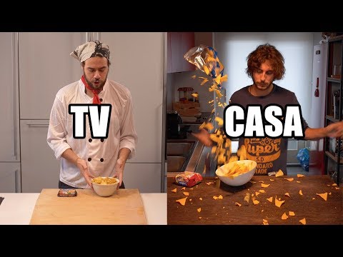 Cucina in tv VS Cucina a casa