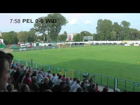 Pelikan Łowicz - Widzew Łódź - 1 połowa