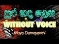 Purahanda Lesa WITHOUT VOICE Karaoke