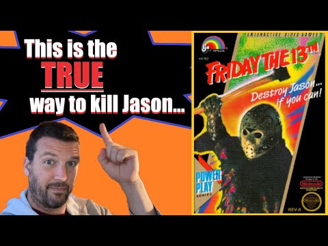 The CORRECT way to beat FRIDAY THE 13TH NES complete walkthrough