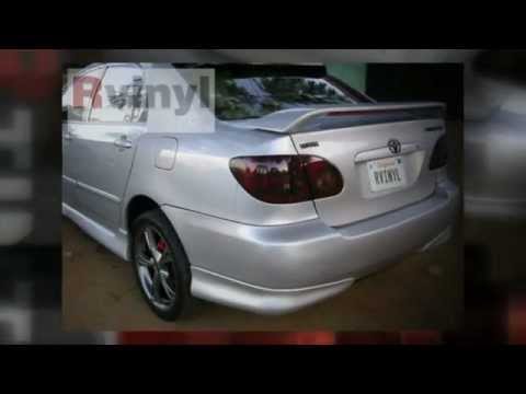 Tail Light Tint - 2003-2008 Toyota Corolla - Rebate Photo Install Video