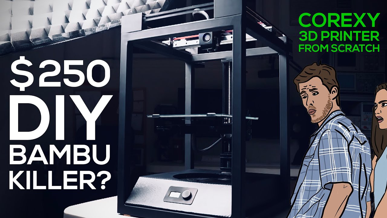 DIY High Speed 3D Printer (CoreXY From Scratch)