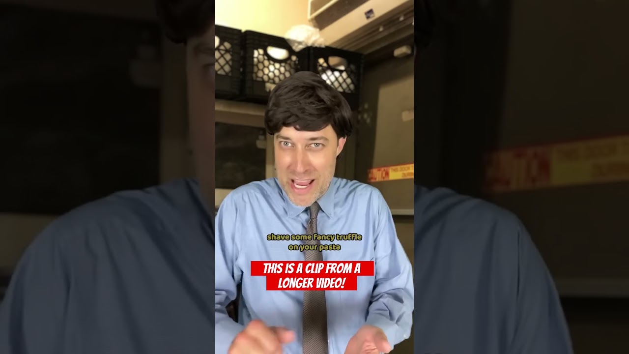 Why the Chef Stays in the Kitchen (SHORTS CLIP) #cheflife #bistrohuddy #truffles