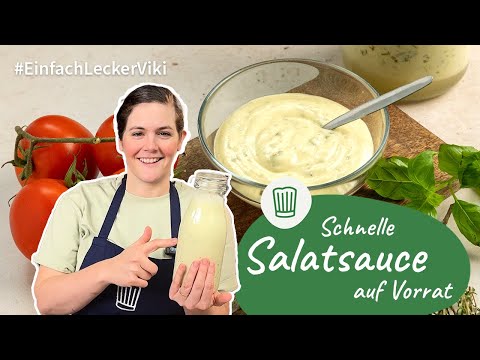 Schnelle Salatsauce auf Vorrat | Einfach, Lecker, Viki! | Chefkoch