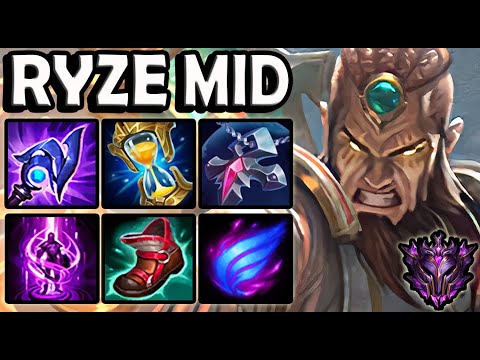 Ryze vs Syndra [ MID ] Lol Korea Master Patch 11.2 ✅