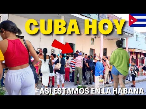Así está CUBA HOY: Esto está PASANDO en las CALLES DE La Habana CUBA🇨🇺¿COLAPSÓ CUBA?