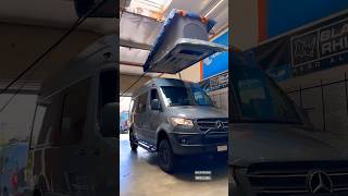 Pop Up Roof with Bed! Install going down on AWD Sprinter Van